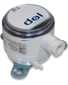 Unterdrucksensor DOL 18 o/Schlauchset 0-10V 0-300PA